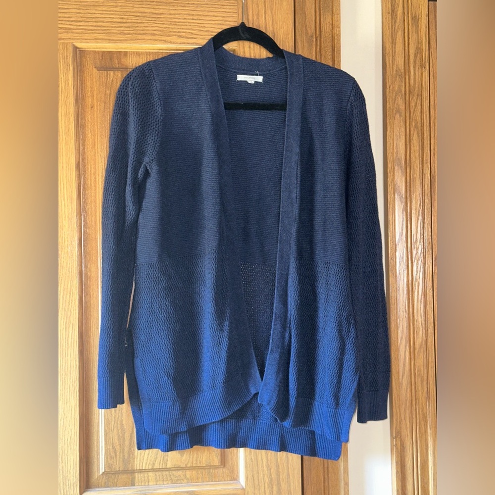 EUC Maurices Navy Blue Cardigan